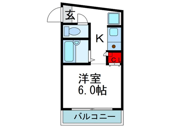 ラポール千里山の物件間取画像